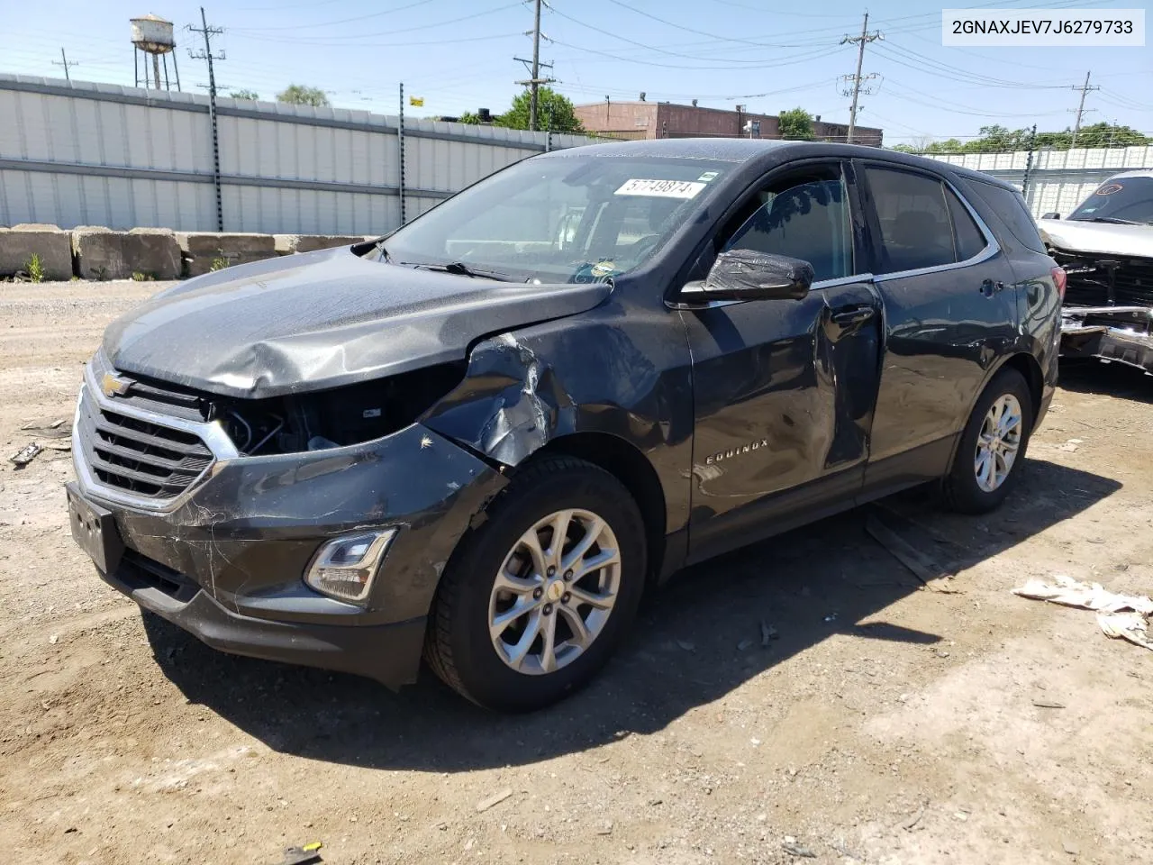 2GNAXJEV7J6279733 2018 Chevrolet Equinox Lt