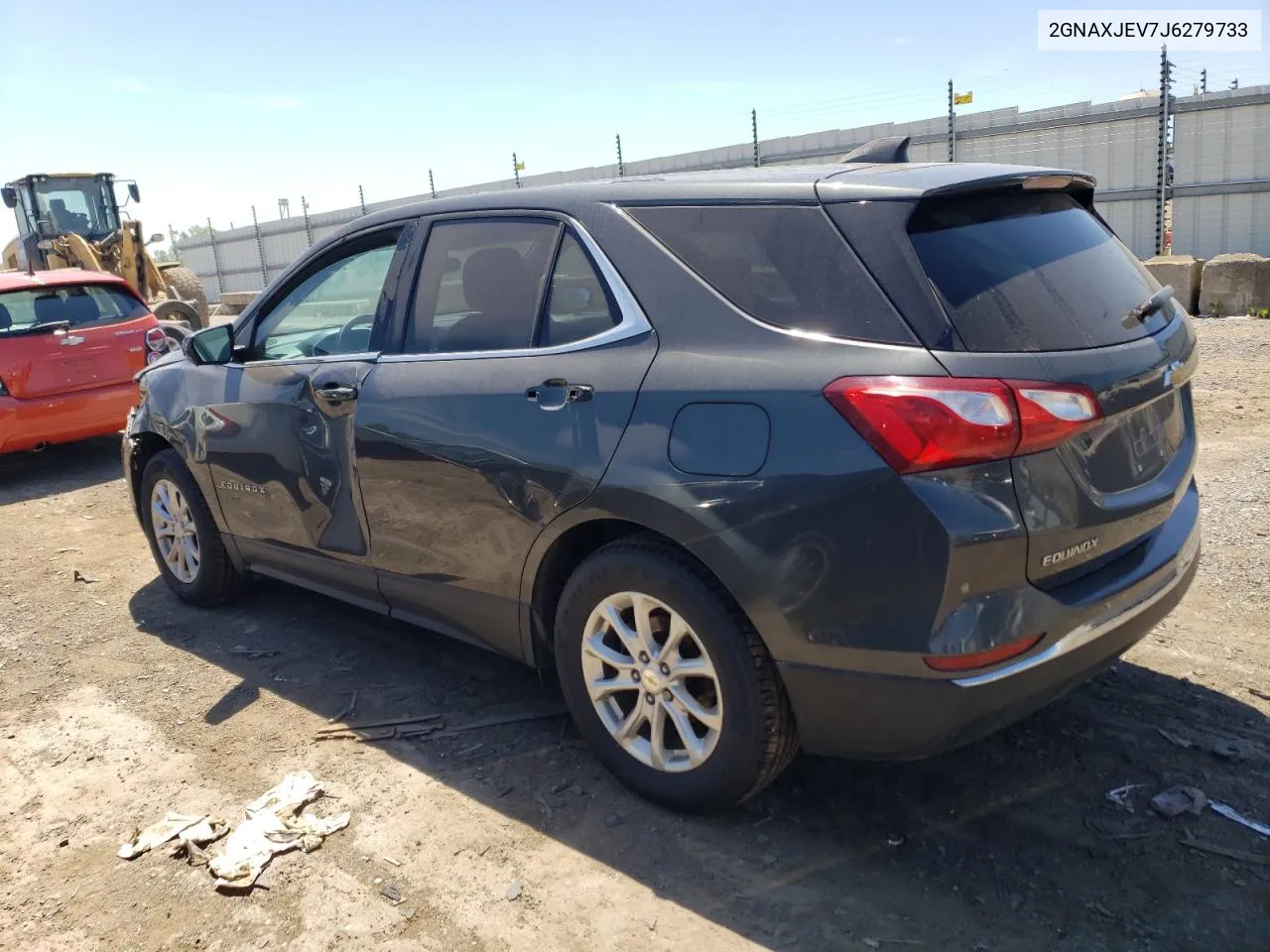 2018 Chevrolet Equinox Lt VIN: 2GNAXJEV7J6279733 Lot: 57749874