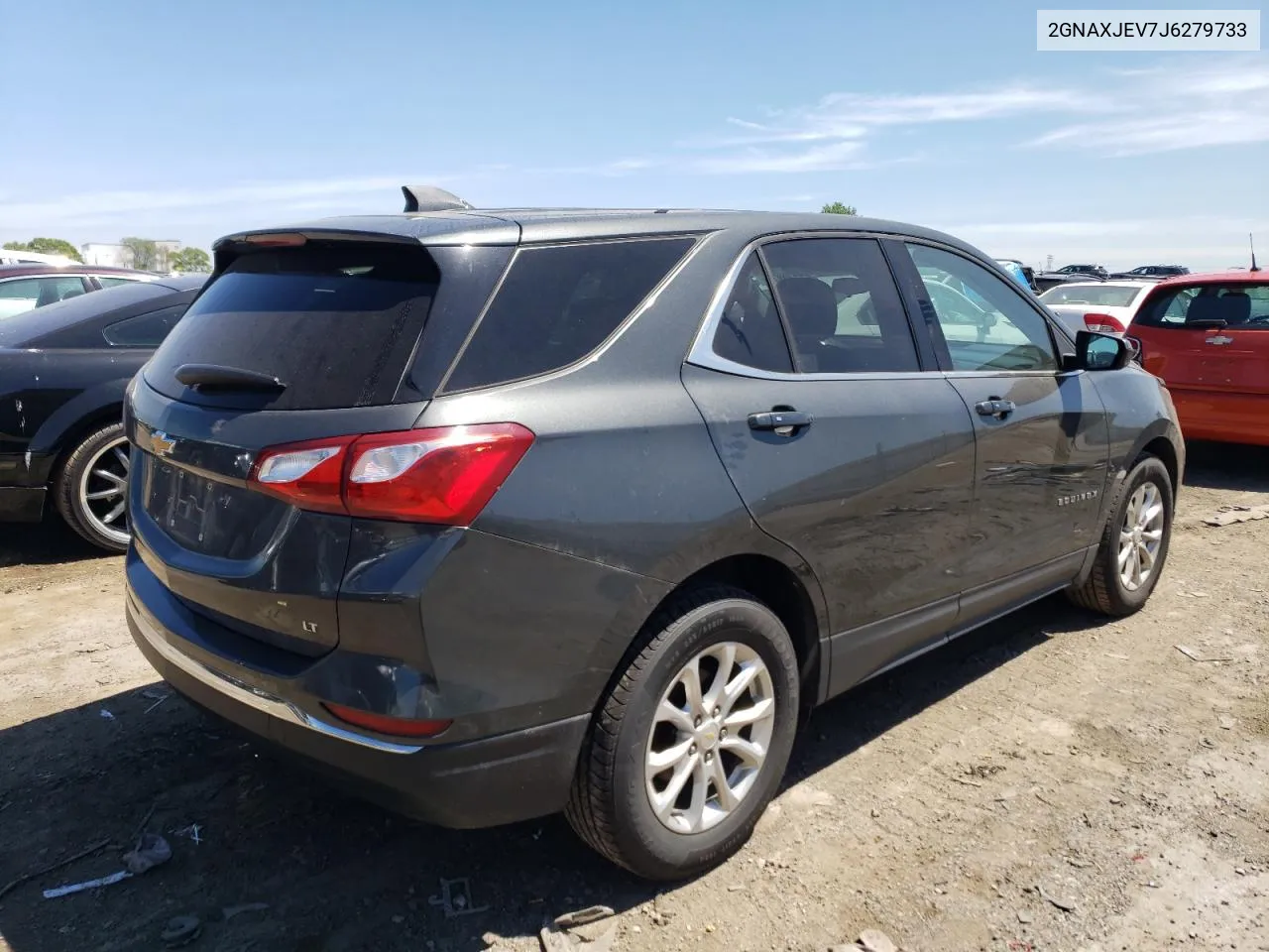 2018 Chevrolet Equinox Lt VIN: 2GNAXJEV7J6279733 Lot: 57749874