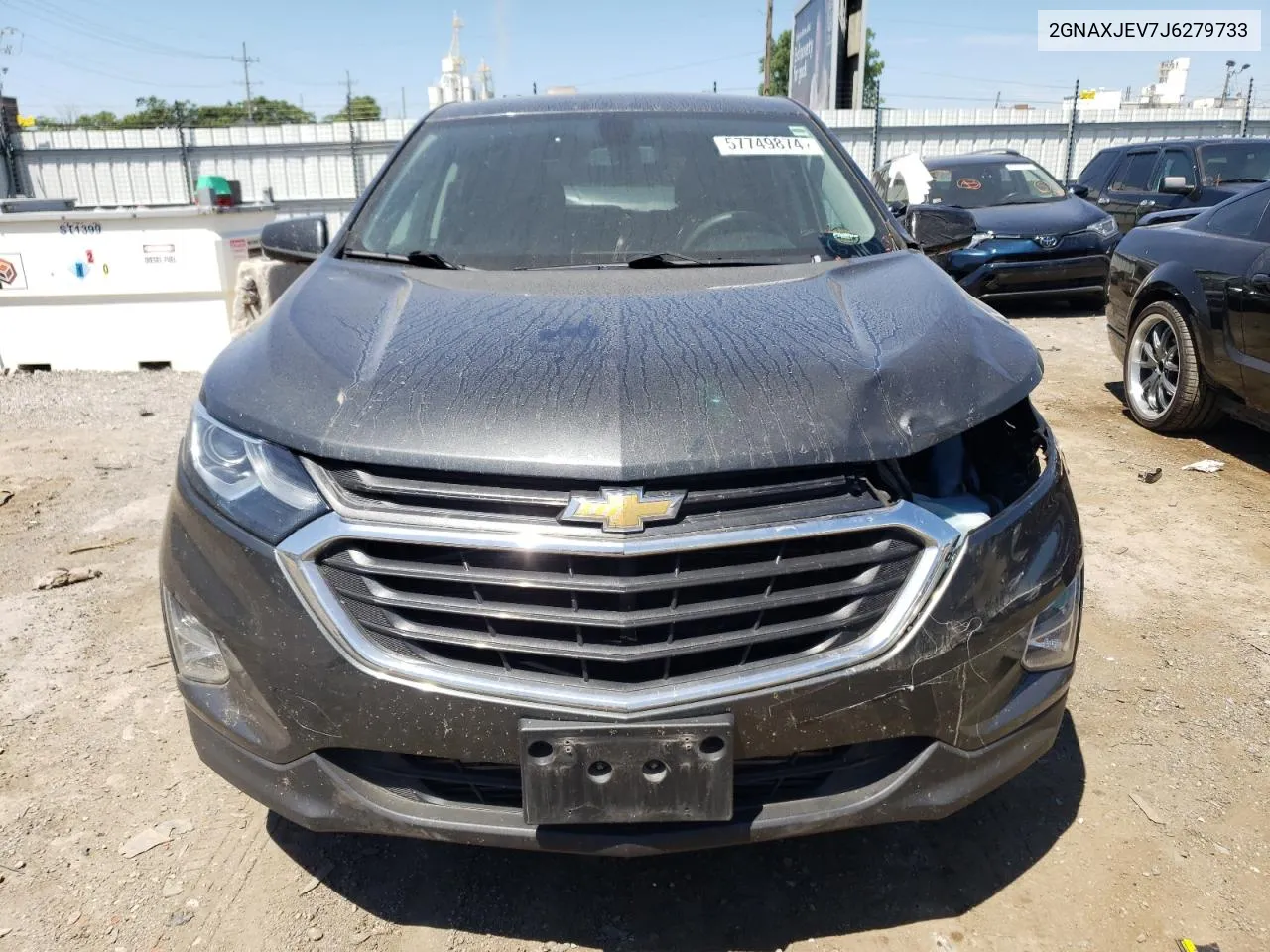 2GNAXJEV7J6279733 2018 Chevrolet Equinox Lt