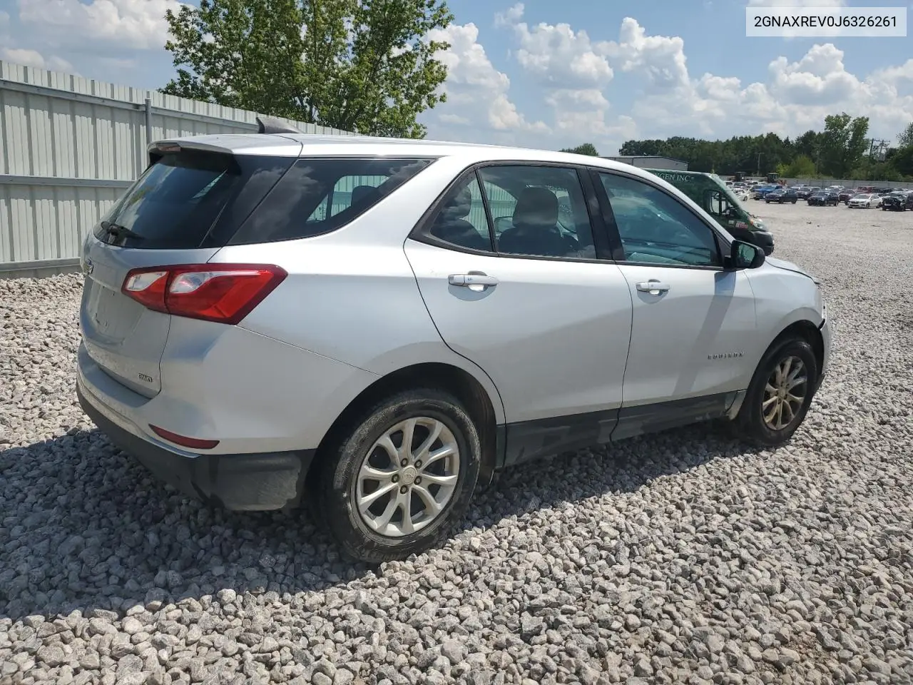 2GNAXREV0J6326261 2018 Chevrolet Equinox Ls