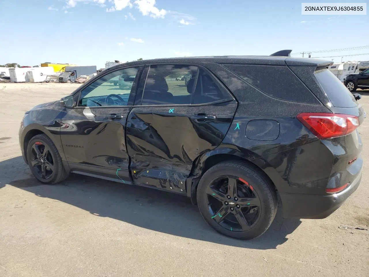 2GNAXTEX9J6304855 2018 Chevrolet Equinox Lt