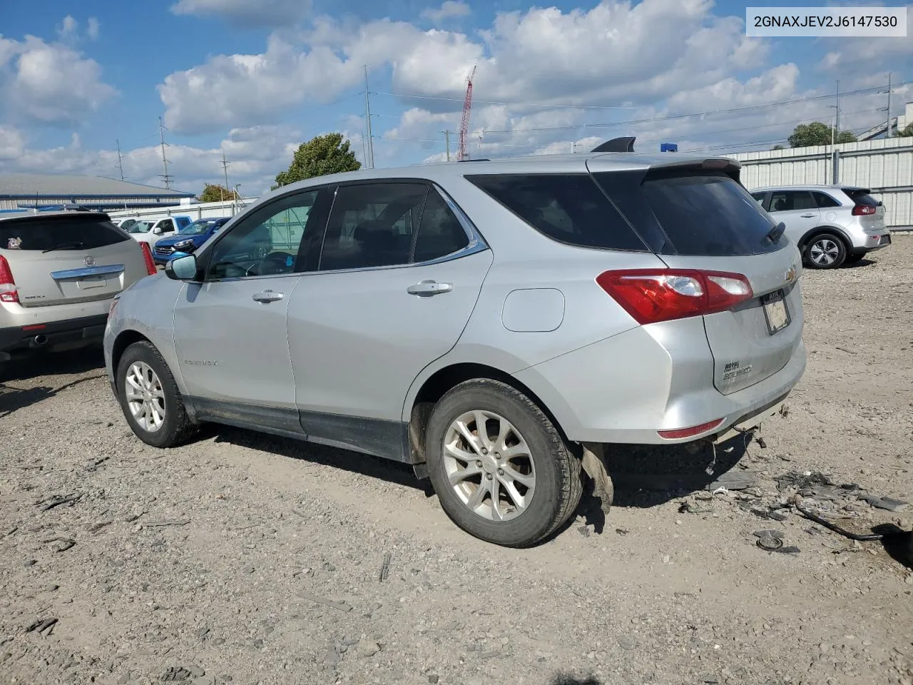 2GNAXJEV2J6147530 2018 Chevrolet Equinox Lt