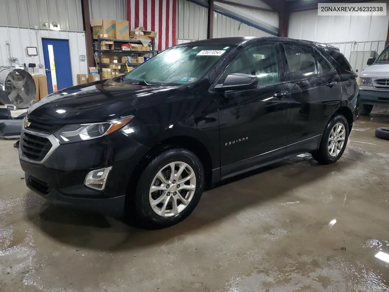 2018 Chevrolet Equinox Ls VIN: 2GNAXREVXJ6232338 Lot: 72607054