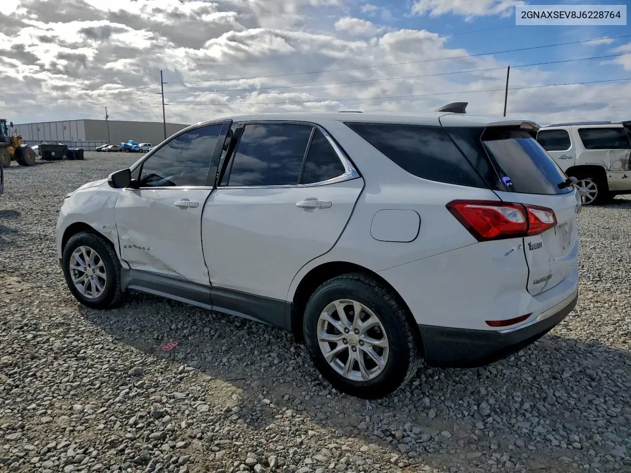 2GNAXSEV8J6228764 2018 Chevrolet Equinox Lt