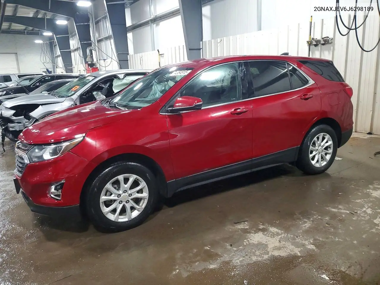 2GNAXJEV6J6298189 2018 Chevrolet Equinox Lt
