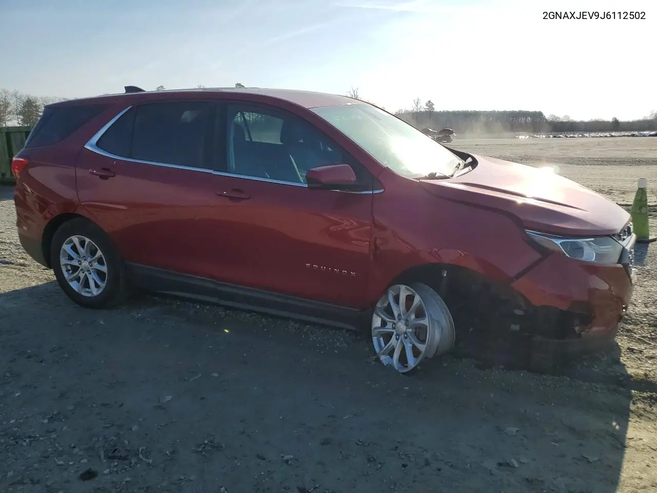2GNAXJEV9J6112502 2018 Chevrolet Equinox Lt