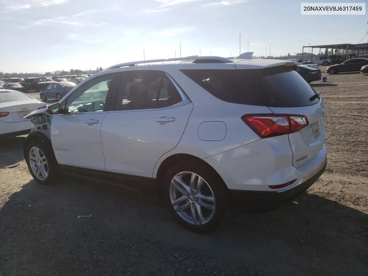 2GNAXVEV8J6317459 2018 Chevrolet Equinox Premier