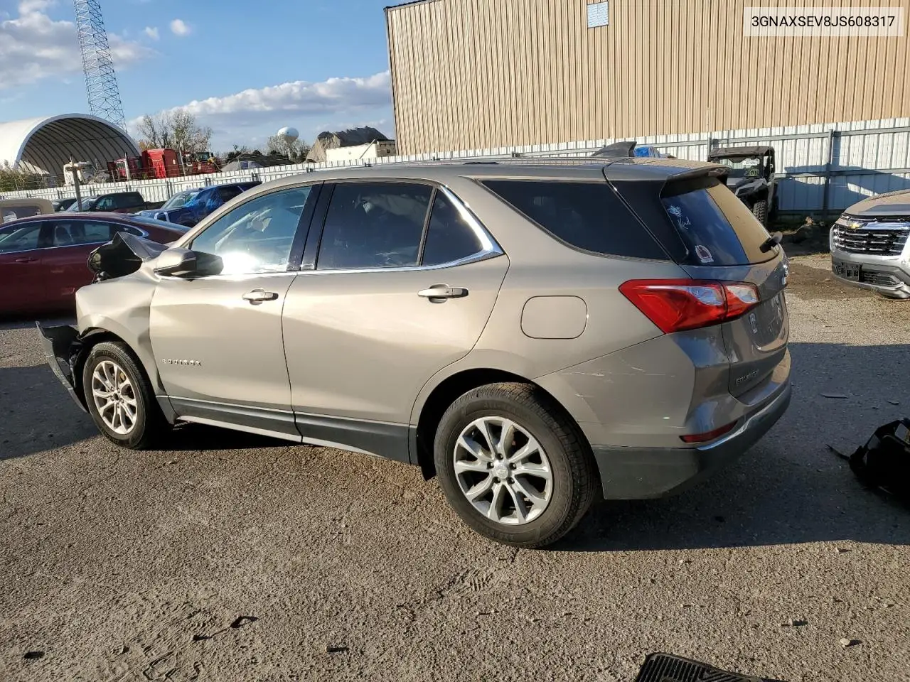 3GNAXSEV8JS608317 2018 Chevrolet Equinox Lt