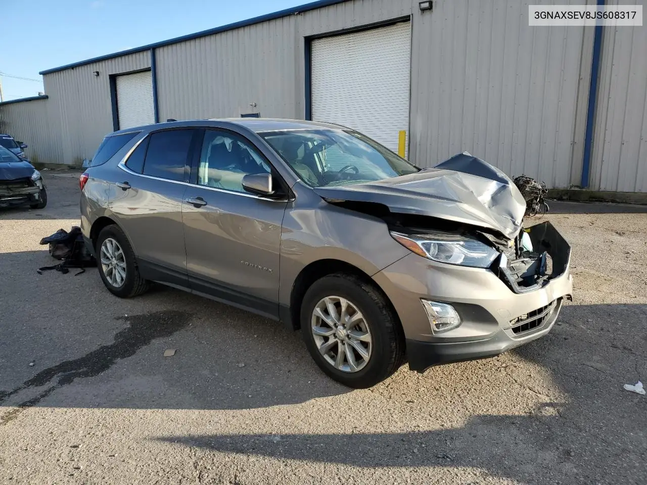 3GNAXSEV8JS608317 2018 Chevrolet Equinox Lt
