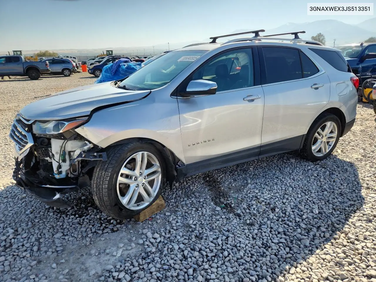 3GNAXWEX3JS513351 2018 Chevrolet Equinox Premier