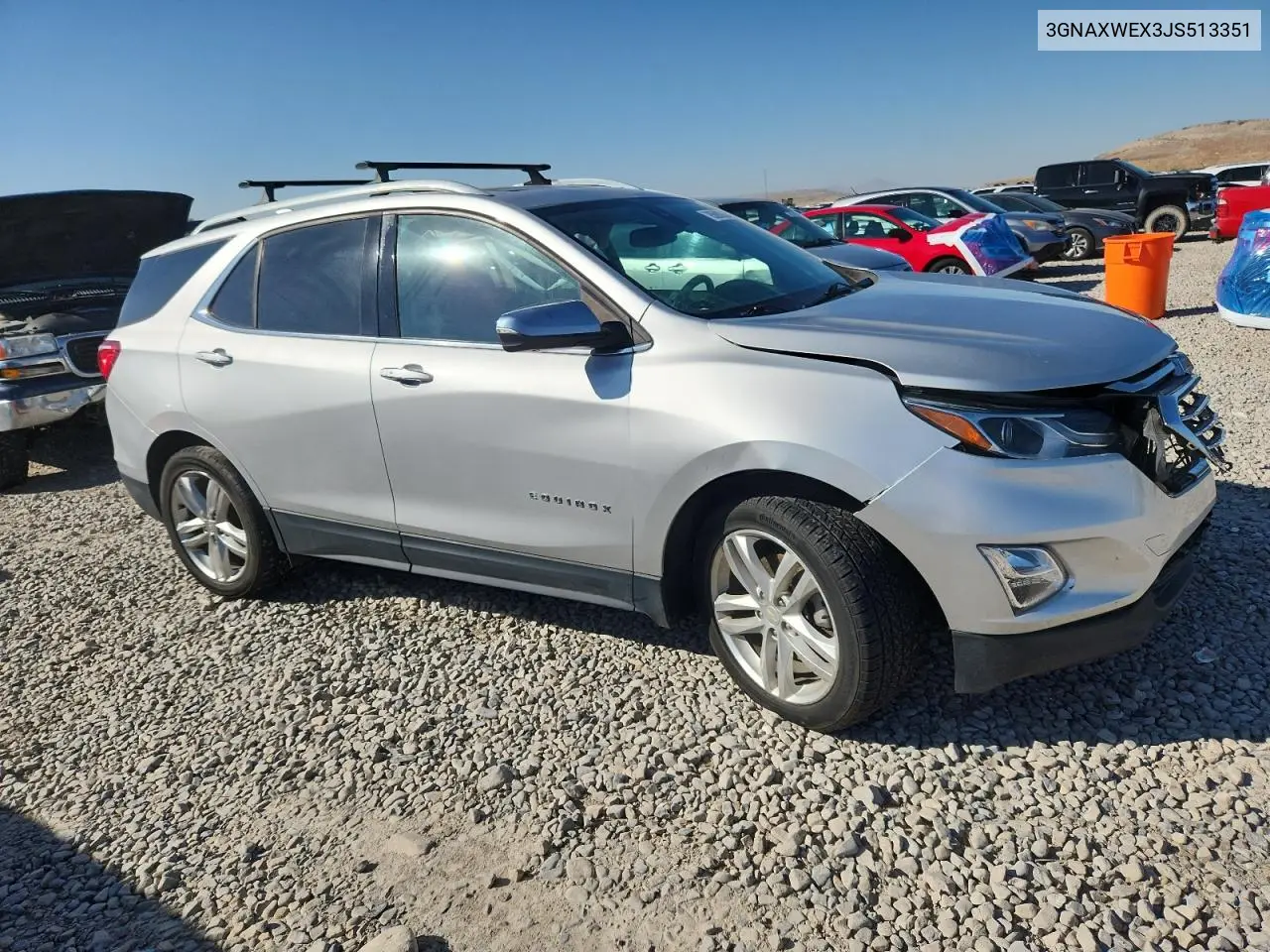 3GNAXWEX3JS513351 2018 Chevrolet Equinox Premier