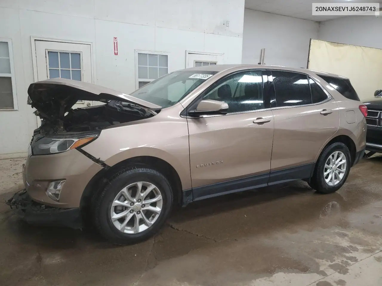 2GNAXSEV1J6248743 2018 Chevrolet Equinox Lt