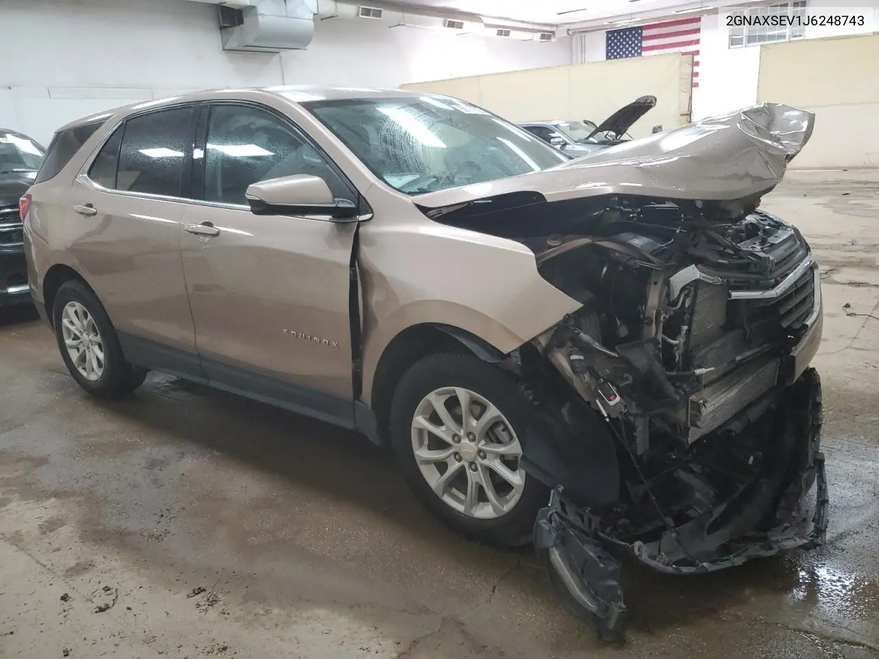 2GNAXSEV1J6248743 2018 Chevrolet Equinox Lt