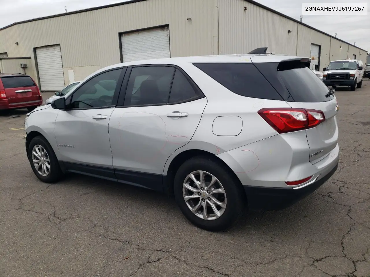 2GNAXHEV9J6197267 2018 Chevrolet Equinox Ls