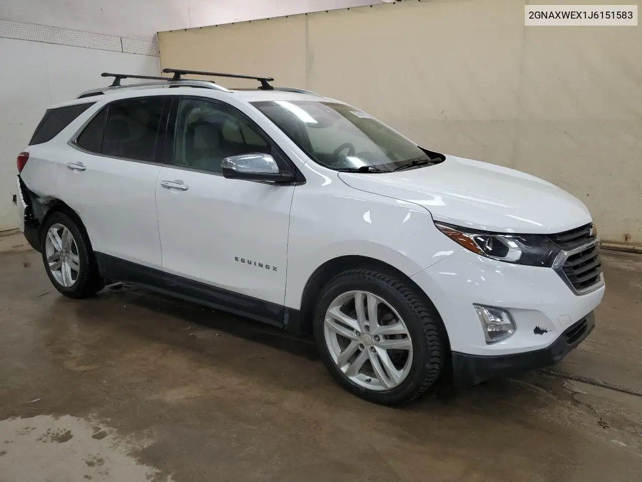 2GNAXWEX1J6151583 2018 Chevrolet Equinox Premier
