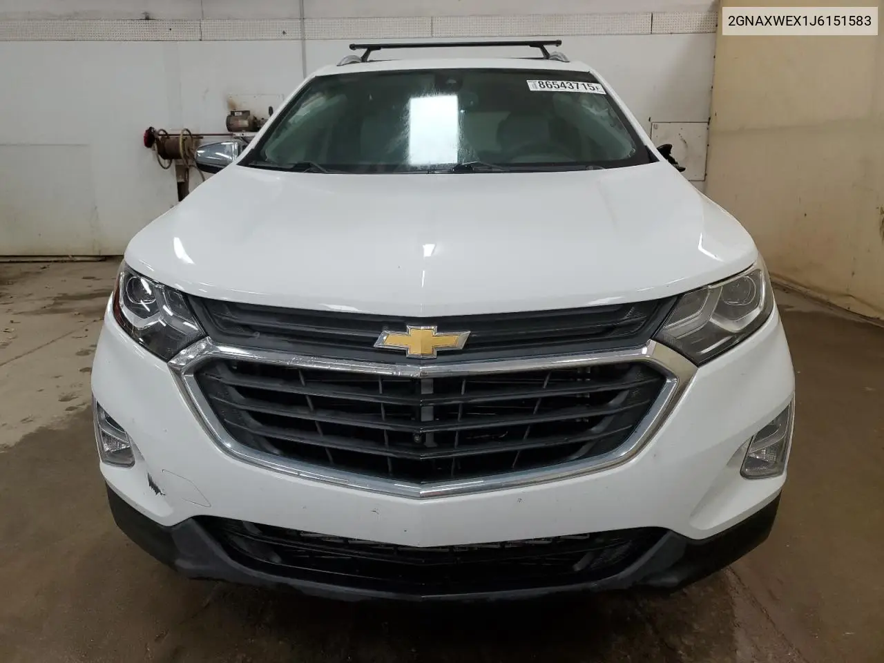 2GNAXWEX1J6151583 2018 Chevrolet Equinox Premier