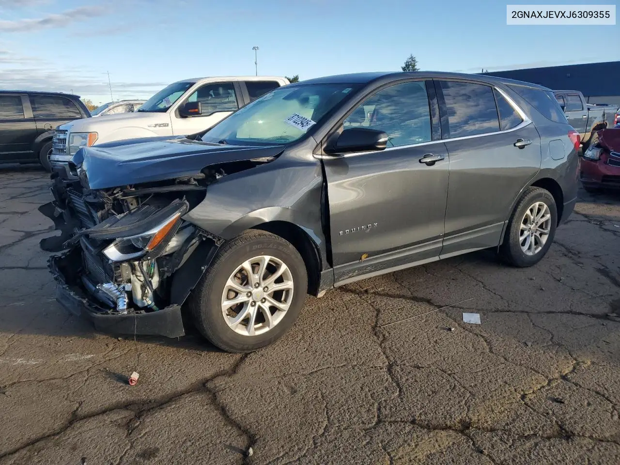 2GNAXJEVXJ6309355 2018 Chevrolet Equinox Lt