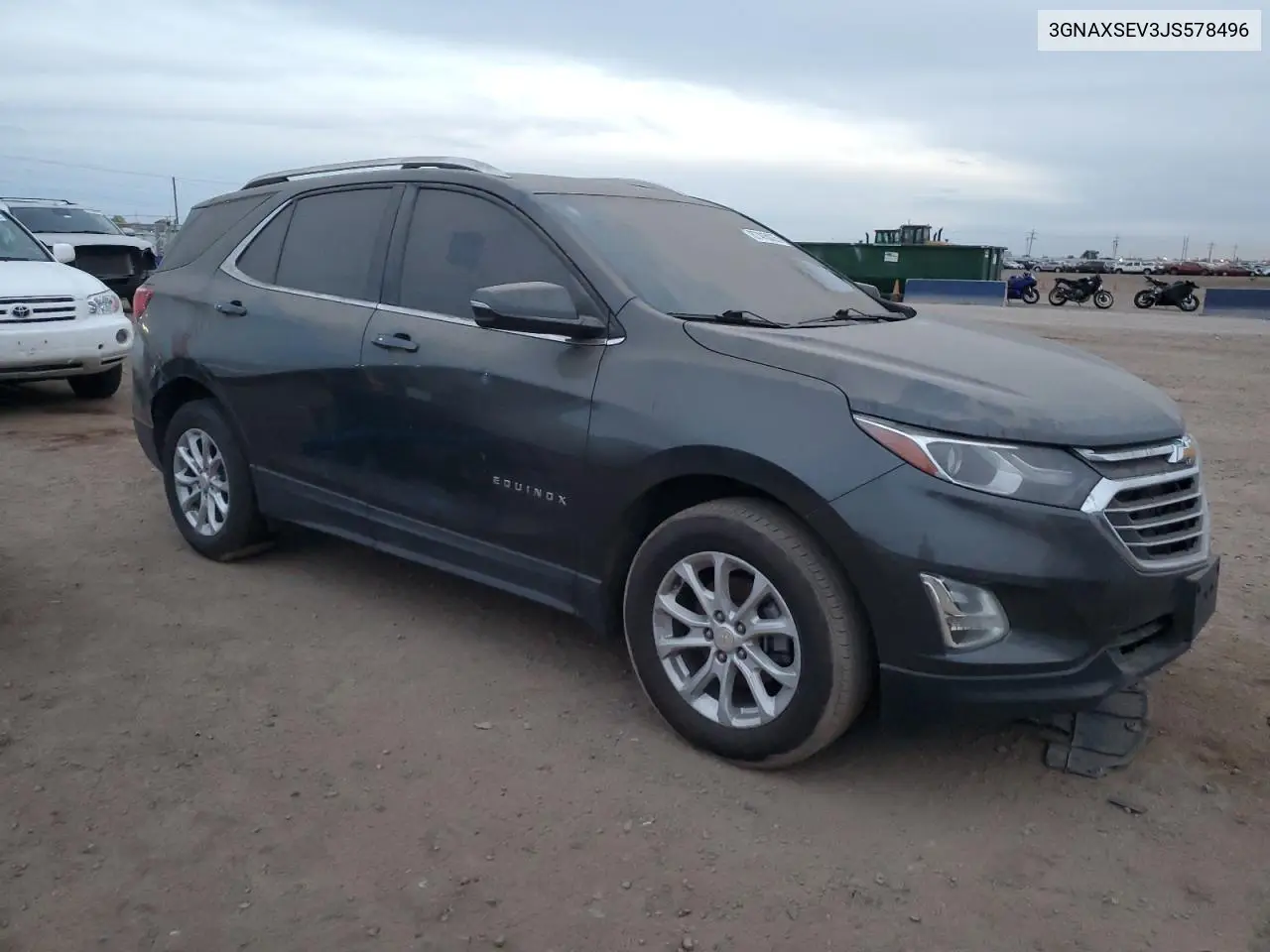 3GNAXSEV3JS578496 2018 Chevrolet Equinox Lt