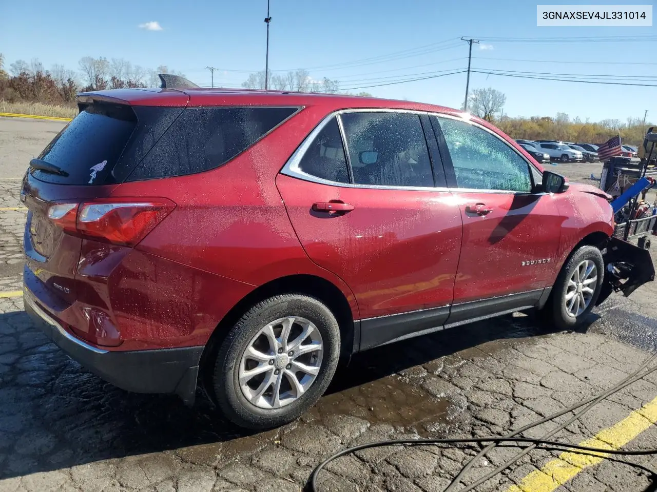 3GNAXSEV4JL331014 2018 Chevrolet Equinox Lt