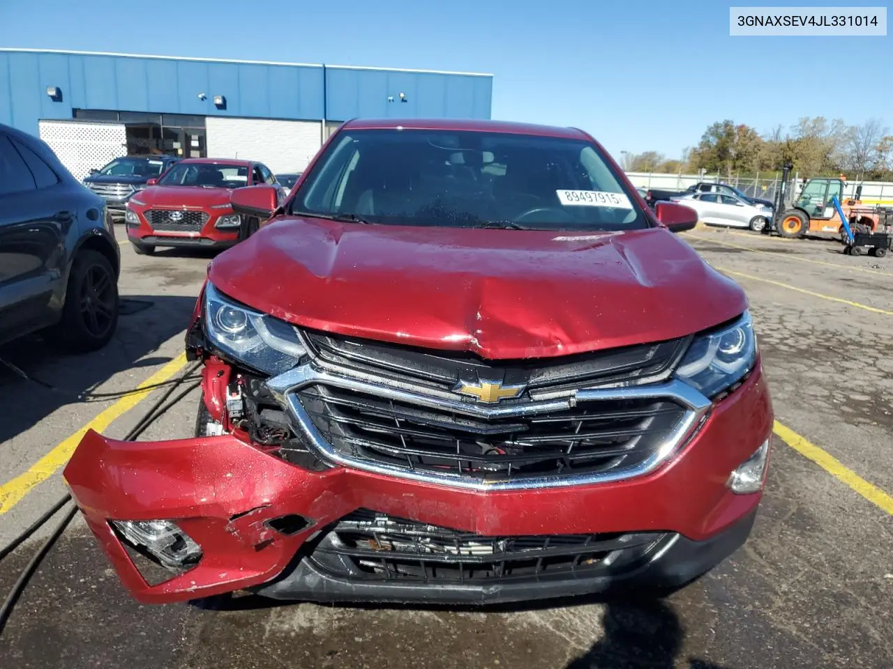 3GNAXSEV4JL331014 2018 Chevrolet Equinox Lt