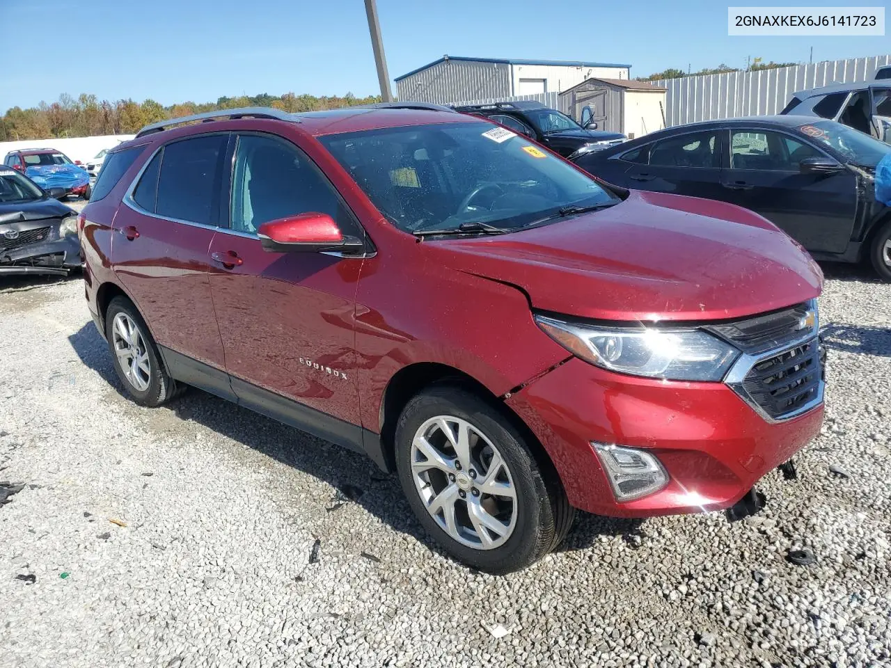 2GNAXKEX6J6141723 2018 Chevrolet Equinox Lt