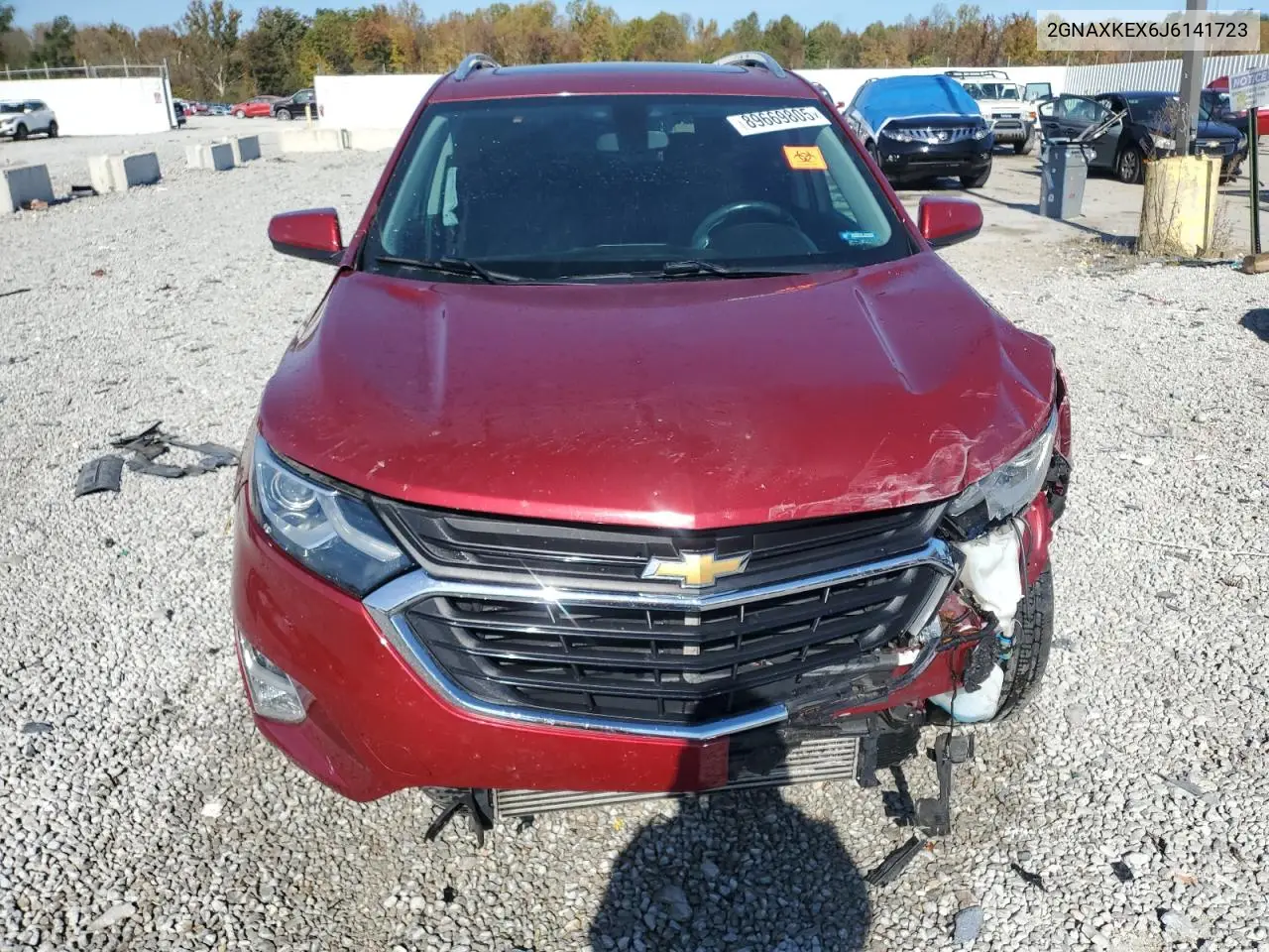 2GNAXKEX6J6141723 2018 Chevrolet Equinox Lt