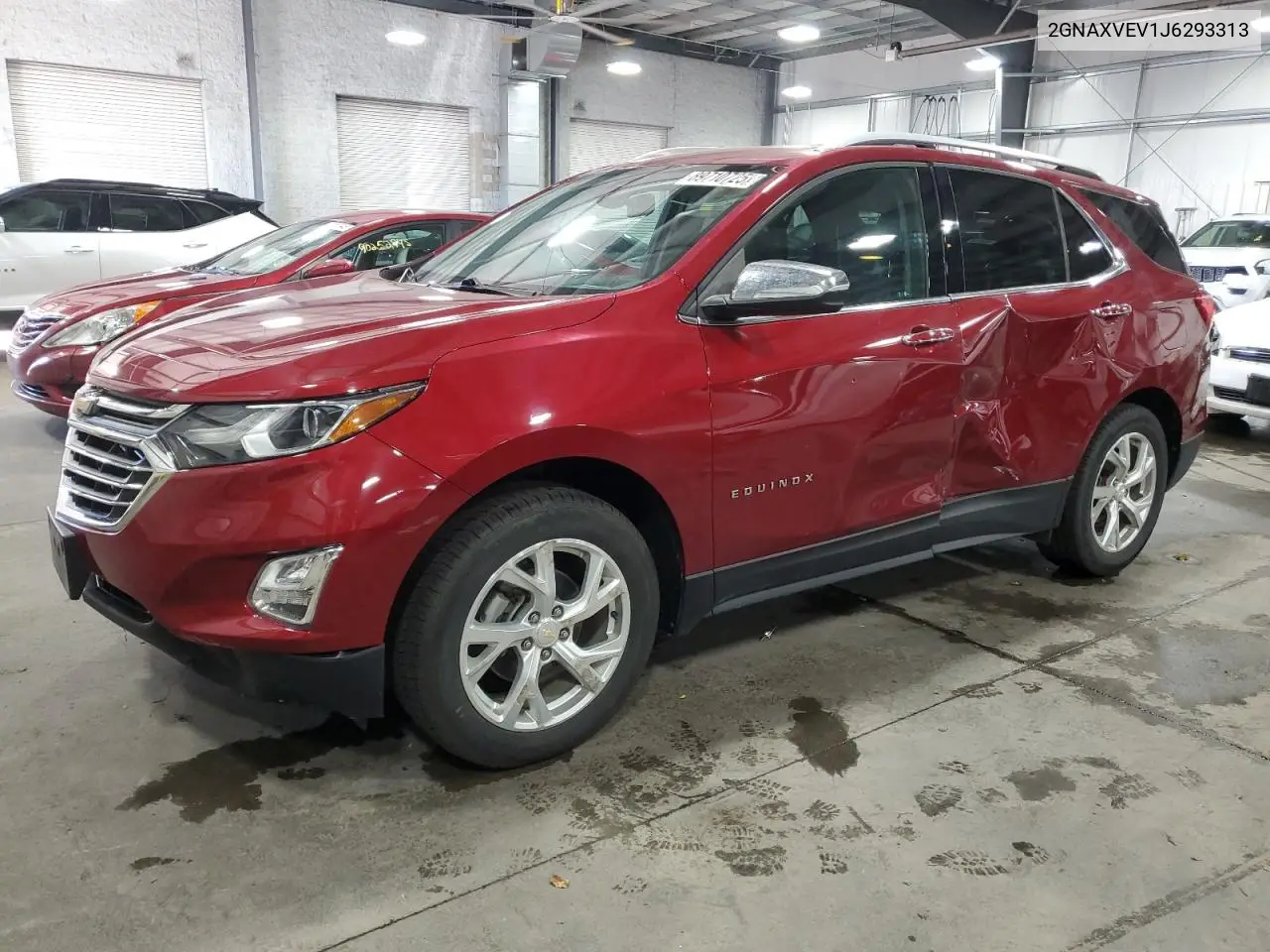 2GNAXVEV1J6293313 2018 Chevrolet Equinox Premier