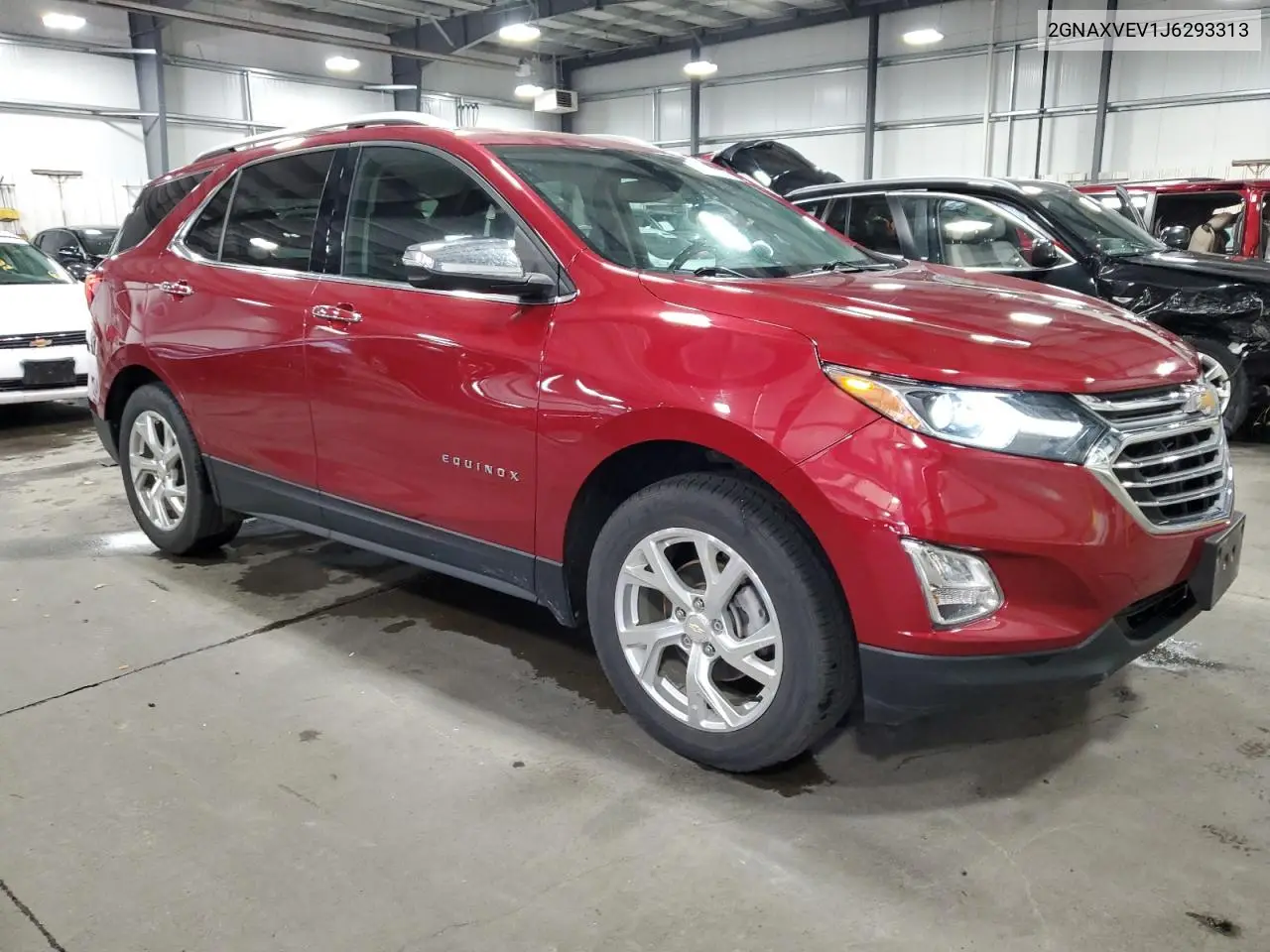 2GNAXVEV1J6293313 2018 Chevrolet Equinox Premier