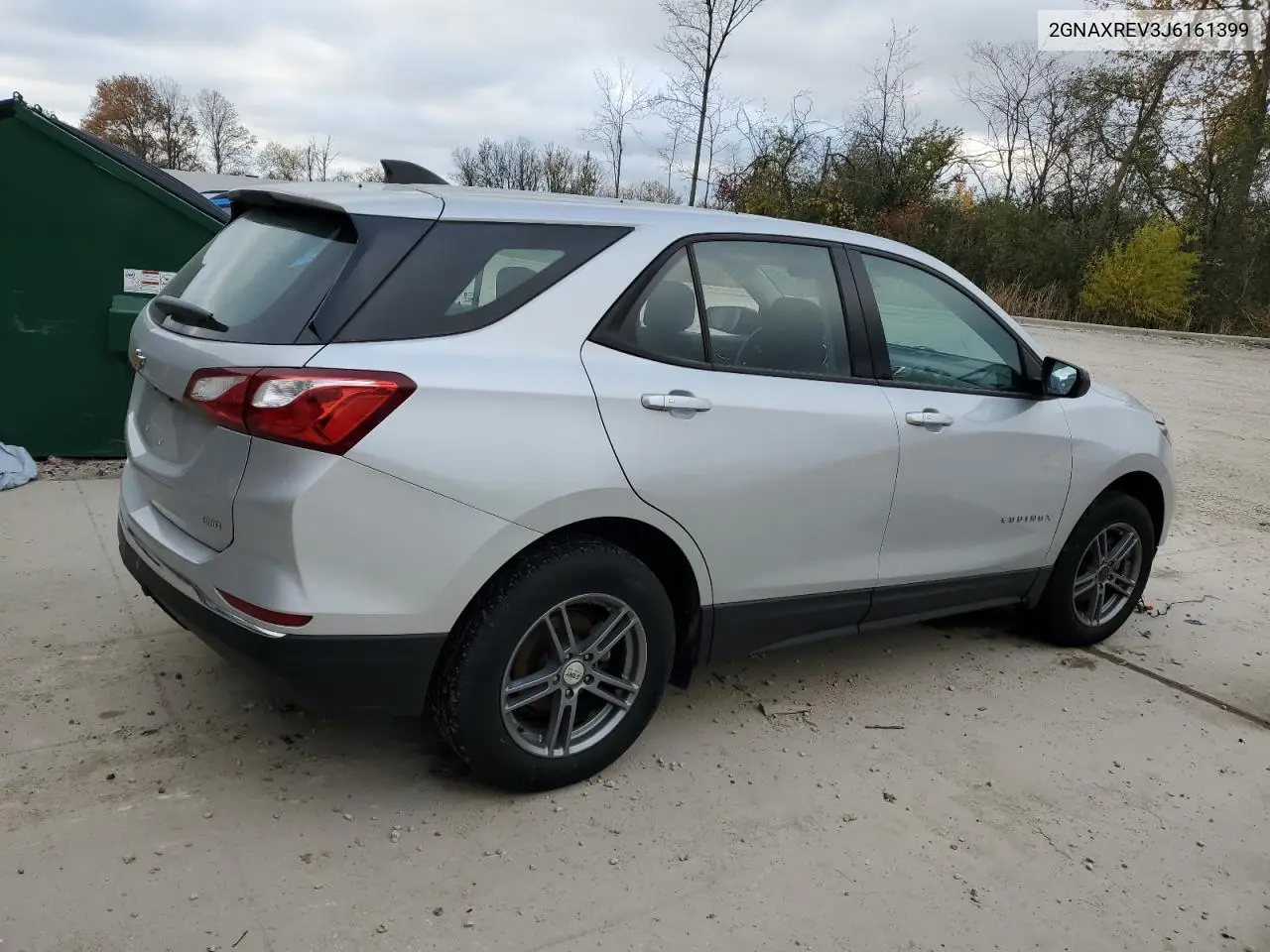 2GNAXREV3J6161399 2018 Chevrolet Equinox Ls