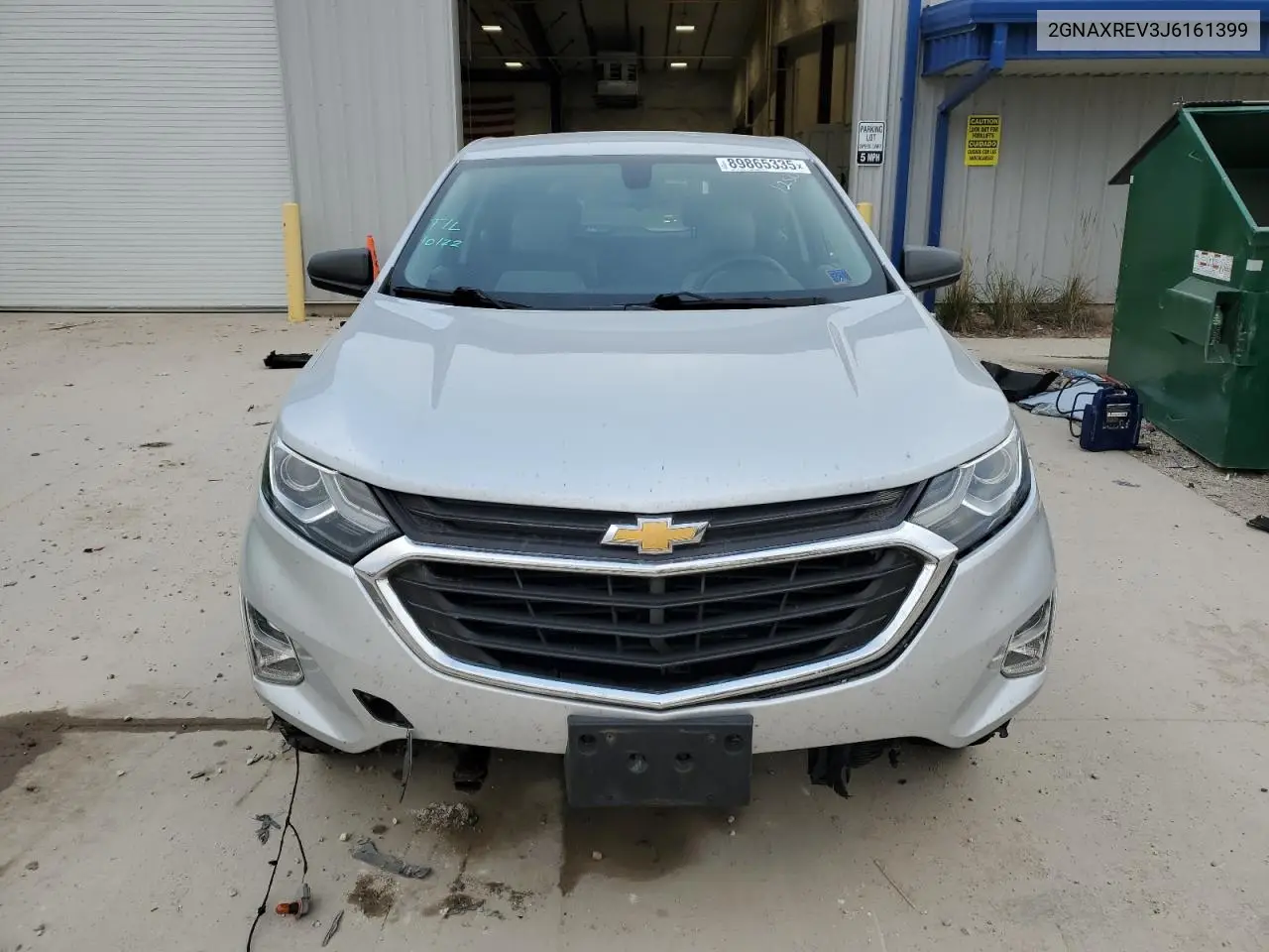2GNAXREV3J6161399 2018 Chevrolet Equinox Ls