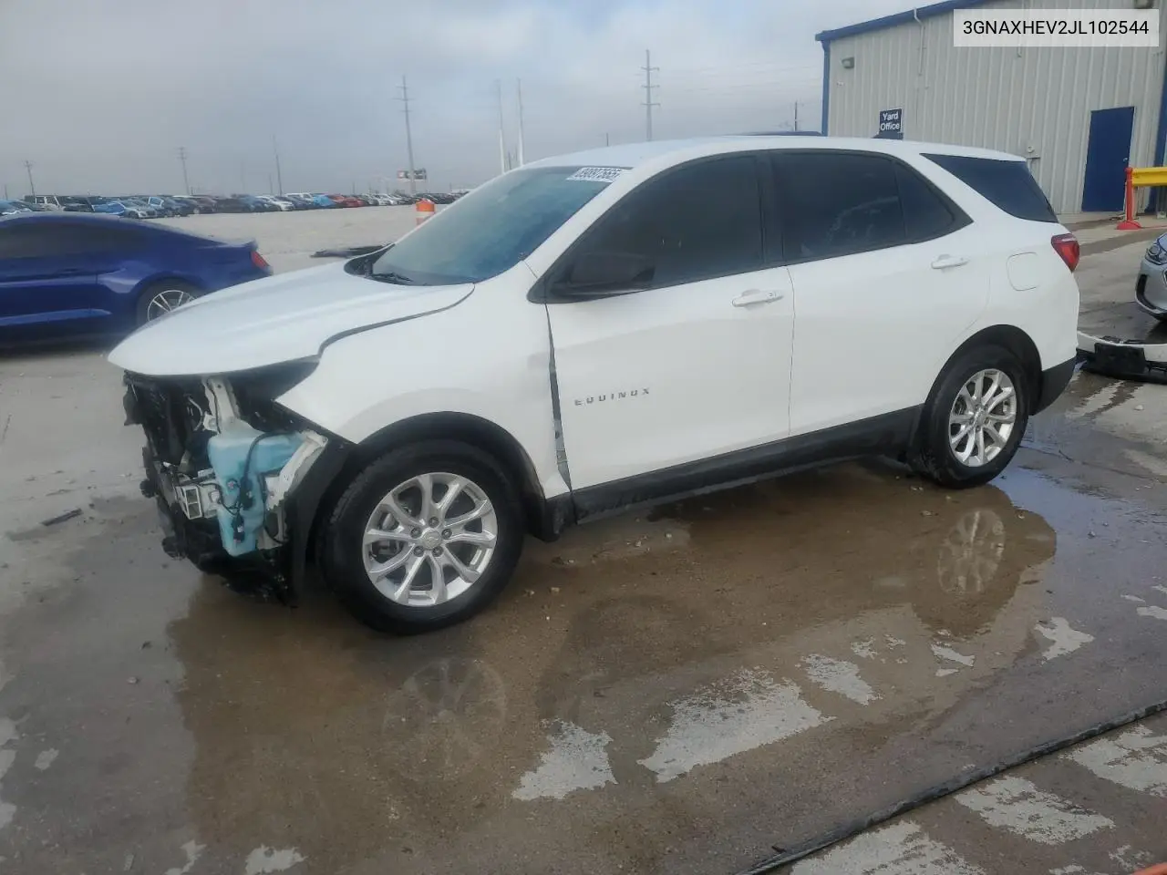 3GNAXHEV2JL102544 2018 Chevrolet Equinox Ls