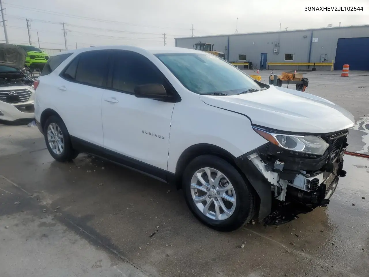 3GNAXHEV2JL102544 2018 Chevrolet Equinox Ls