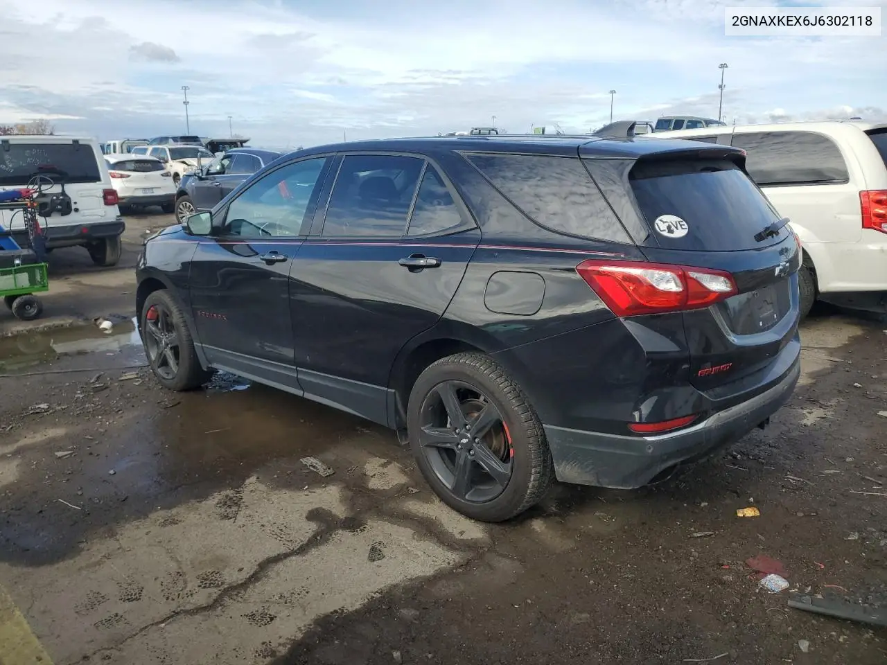 2GNAXKEX6J6302118 2018 Chevrolet Equinox Lt