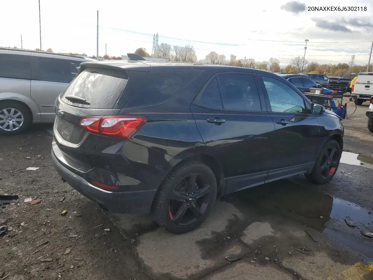 2GNAXKEX6J6302118 2018 Chevrolet Equinox Lt