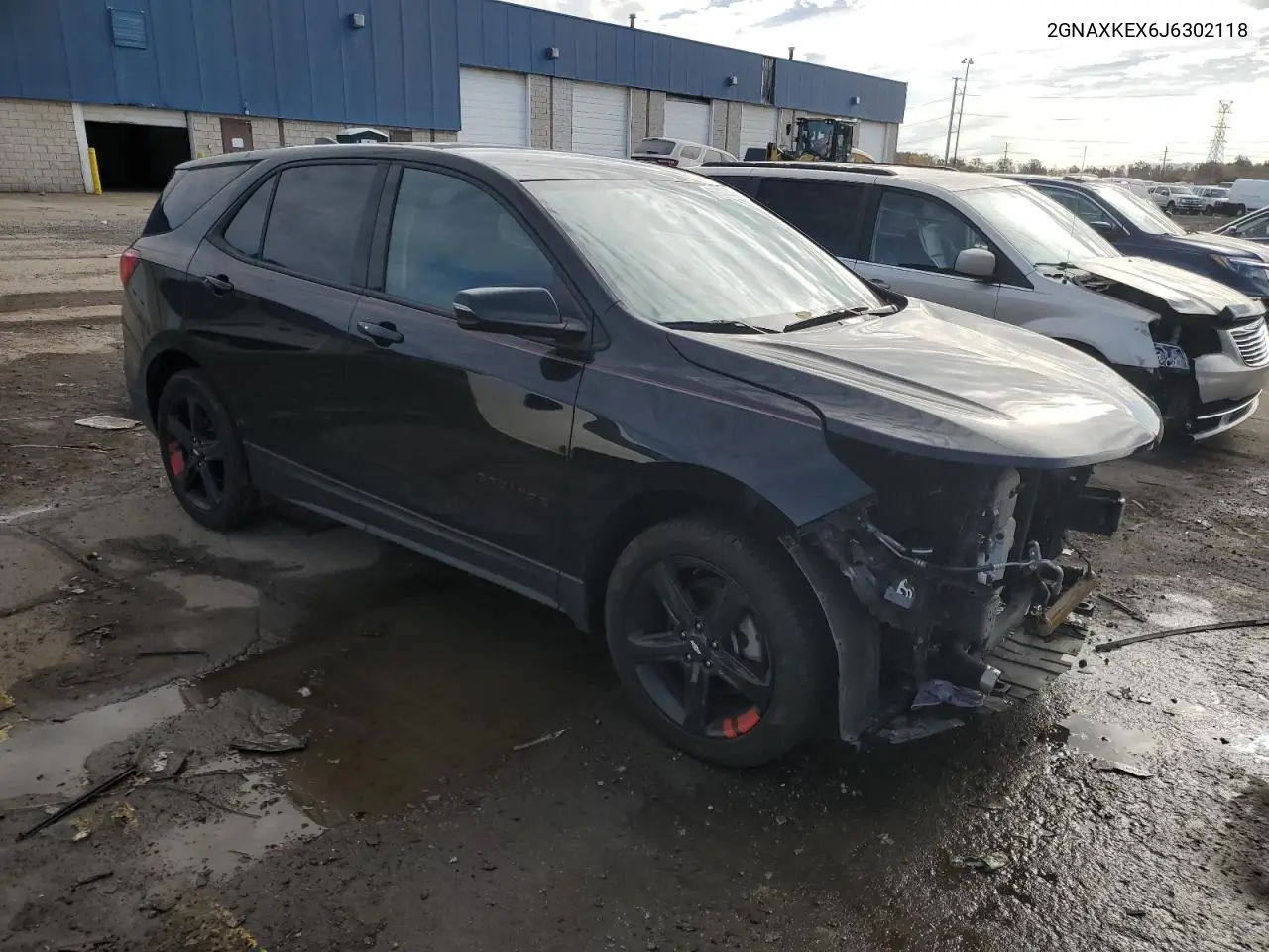 2GNAXKEX6J6302118 2018 Chevrolet Equinox Lt