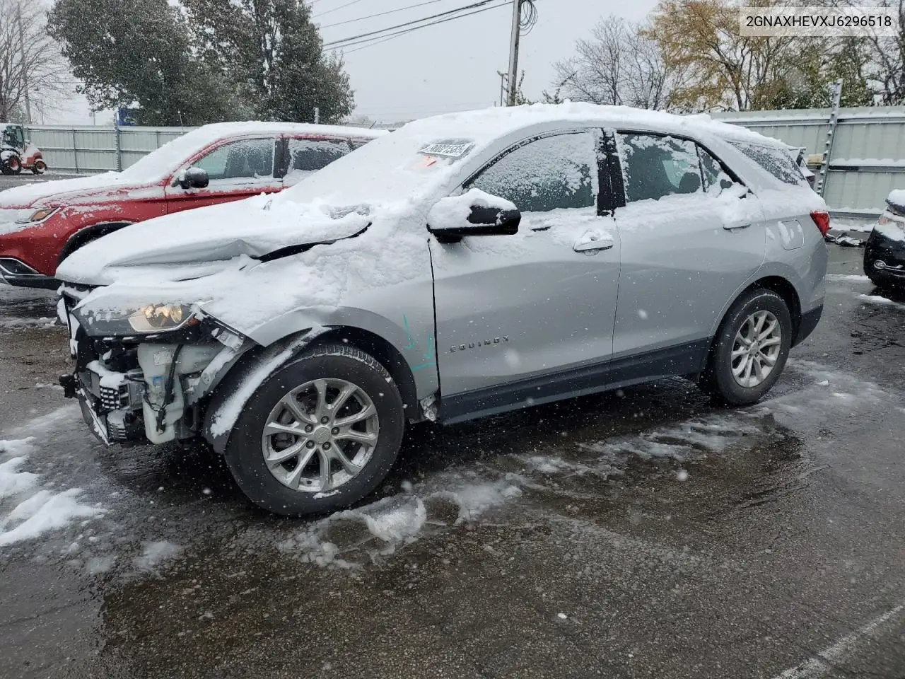 2GNAXHEVXJ6296518 2018 Chevrolet Equinox Ls