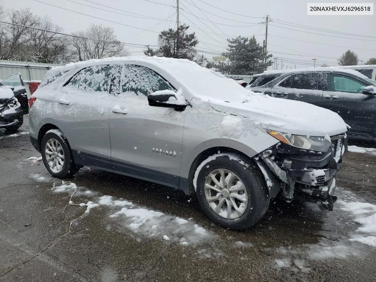 2GNAXHEVXJ6296518 2018 Chevrolet Equinox Ls