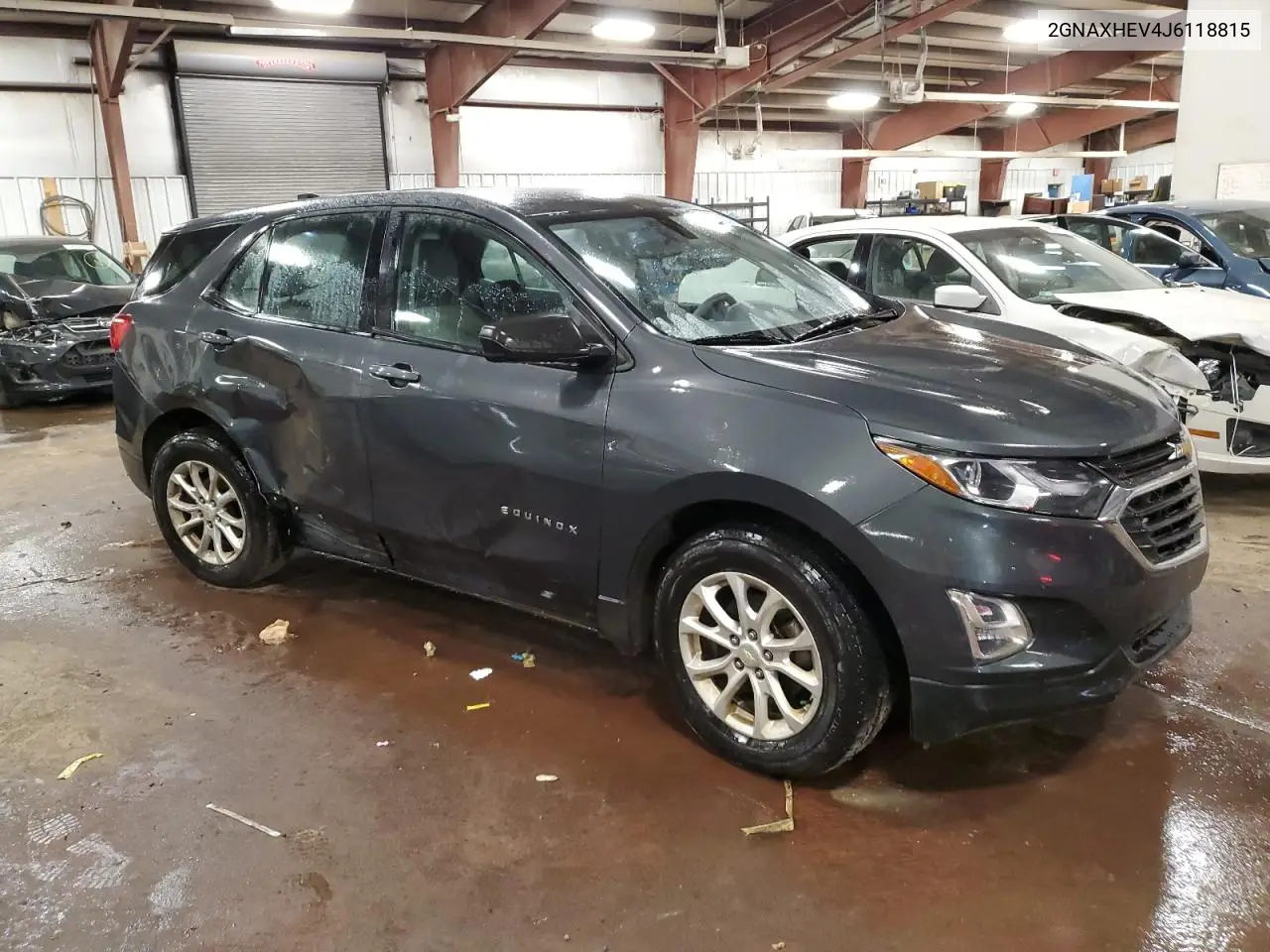 2GNAXHEV4J6118815 2018 Chevrolet Equinox Ls