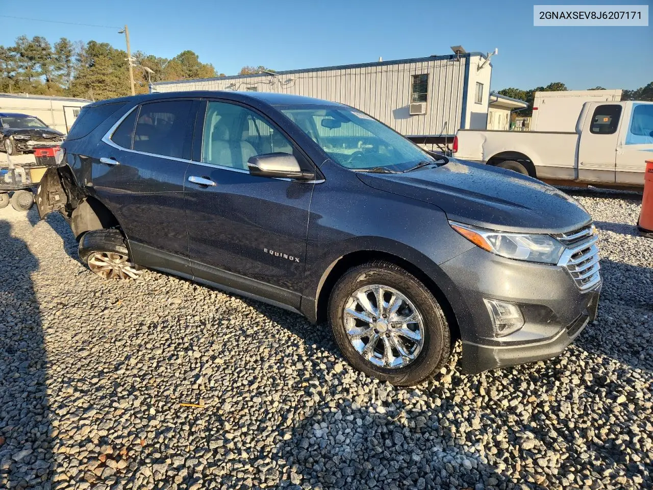 2GNAXSEV8J6207171 2018 Chevrolet Equinox Lt