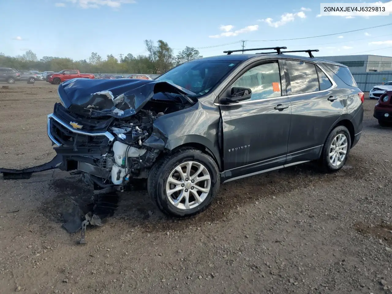 2GNAXJEV4J6329813 2018 Chevrolet Equinox Lt
