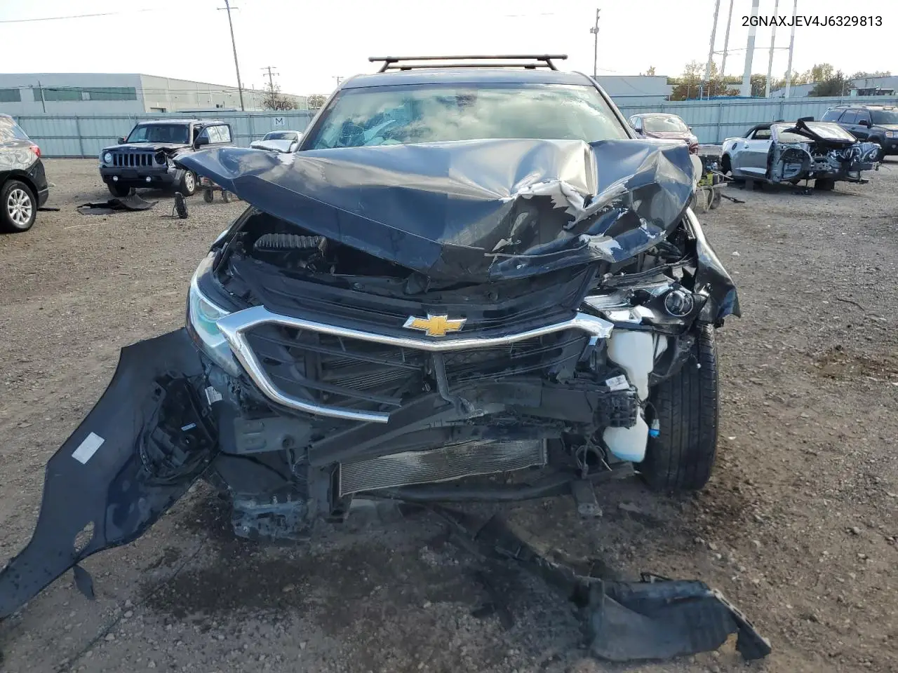 2GNAXJEV4J6329813 2018 Chevrolet Equinox Lt