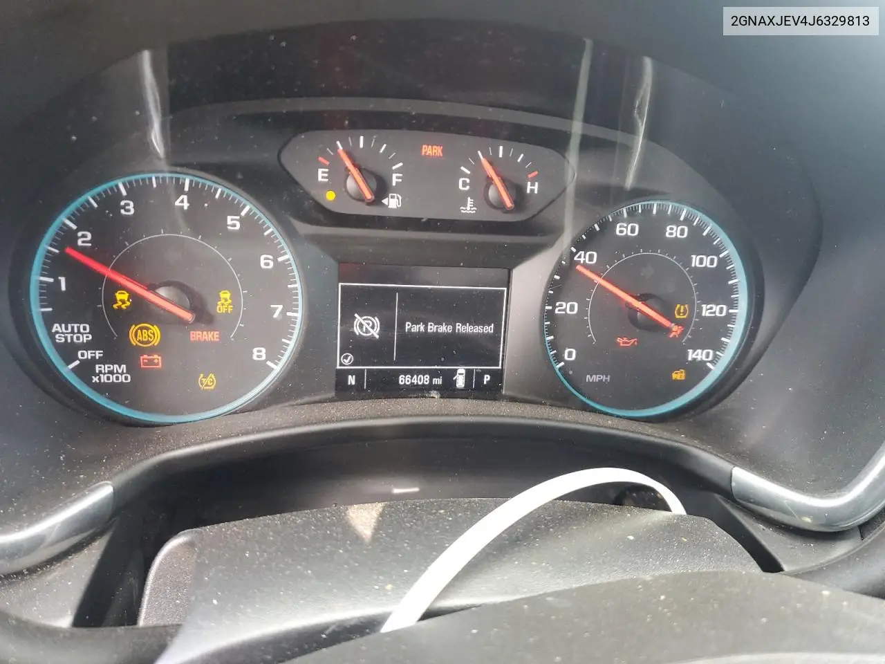 2GNAXJEV4J6329813 2018 Chevrolet Equinox Lt