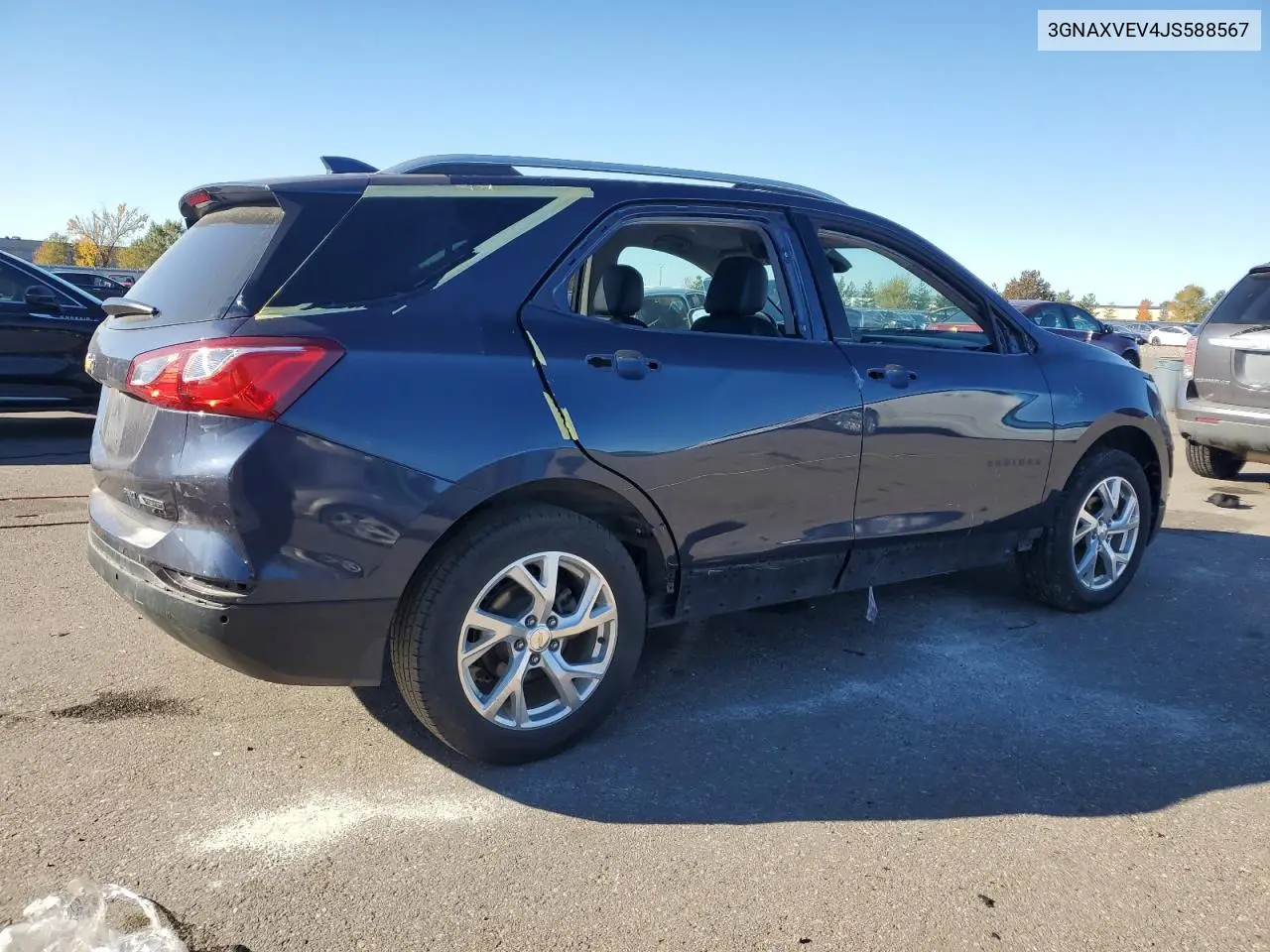 3GNAXVEV4JS588567 2018 Chevrolet Equinox Premier
