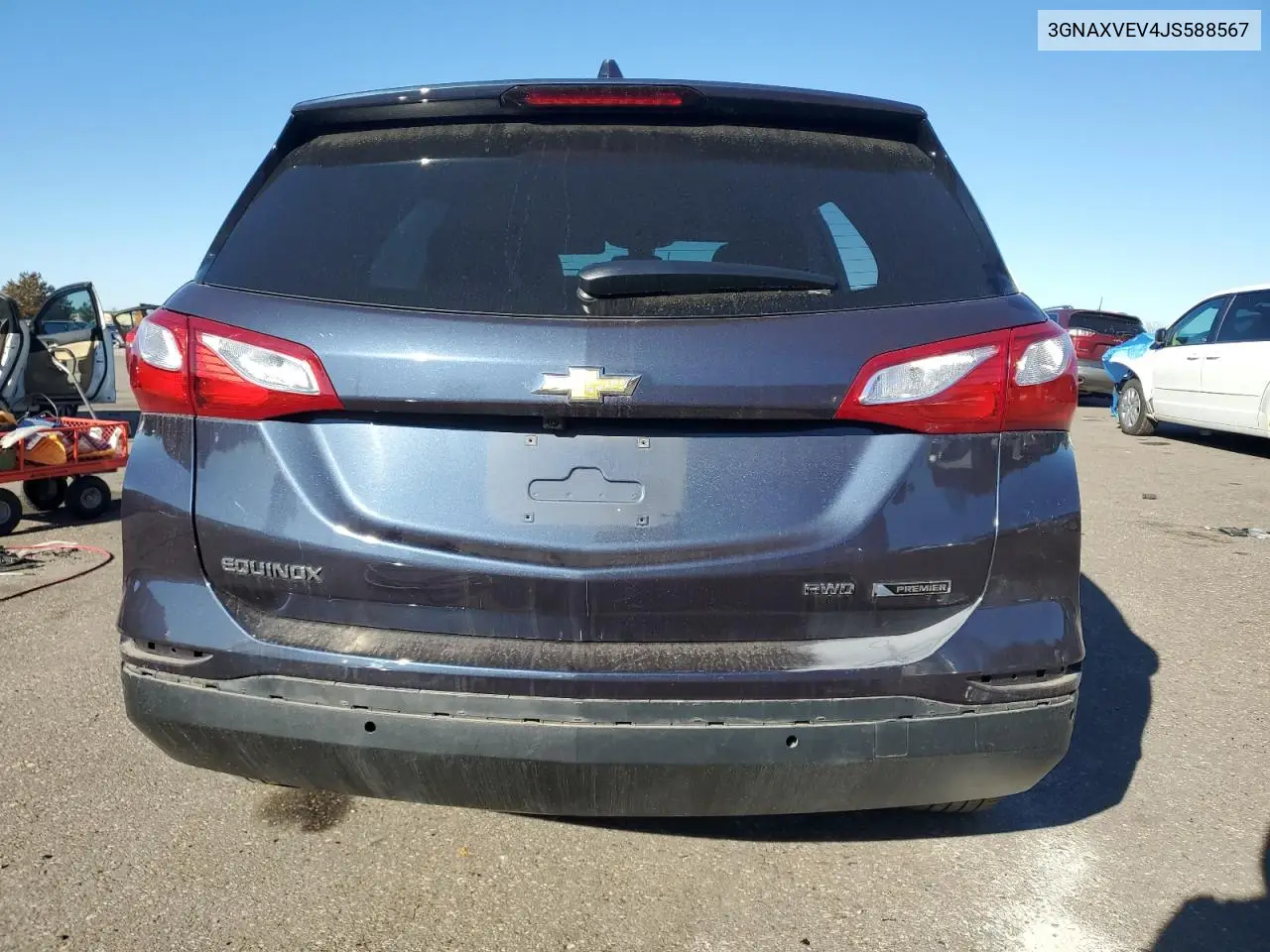 3GNAXVEV4JS588567 2018 Chevrolet Equinox Premier