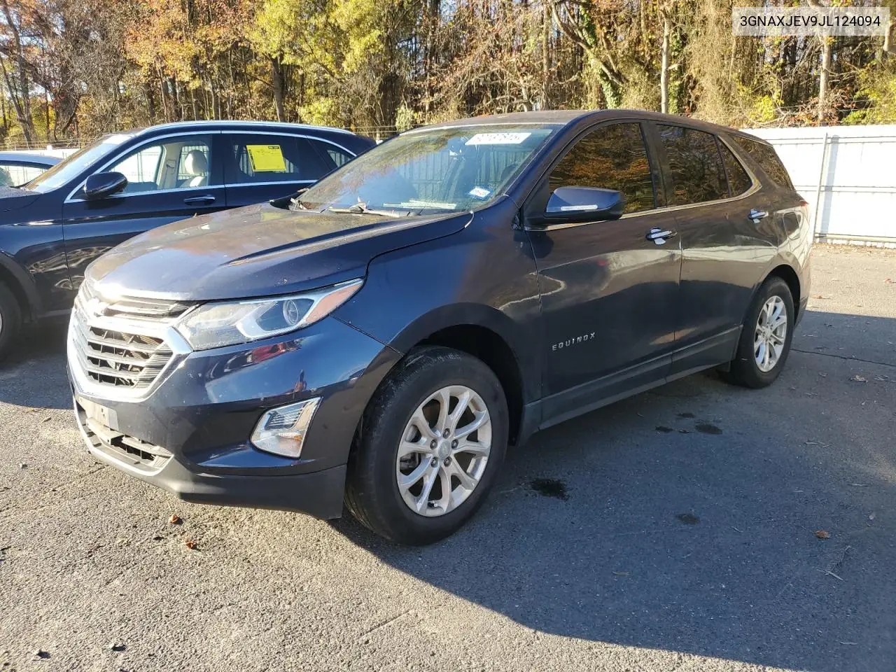 3GNAXJEV9JL124094 2018 Chevrolet Equinox Lt