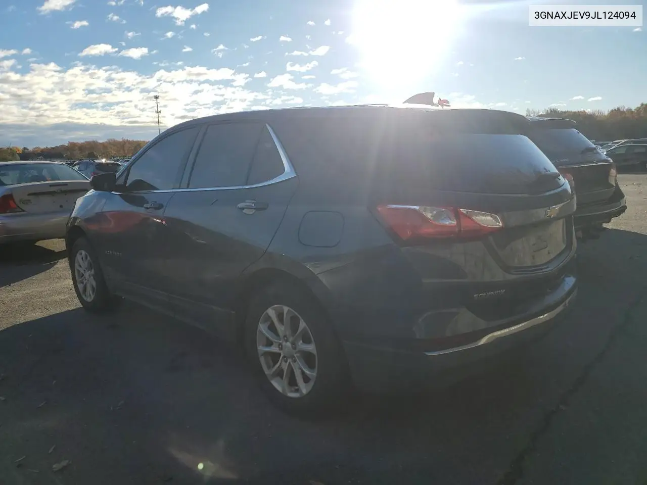 3GNAXJEV9JL124094 2018 Chevrolet Equinox Lt