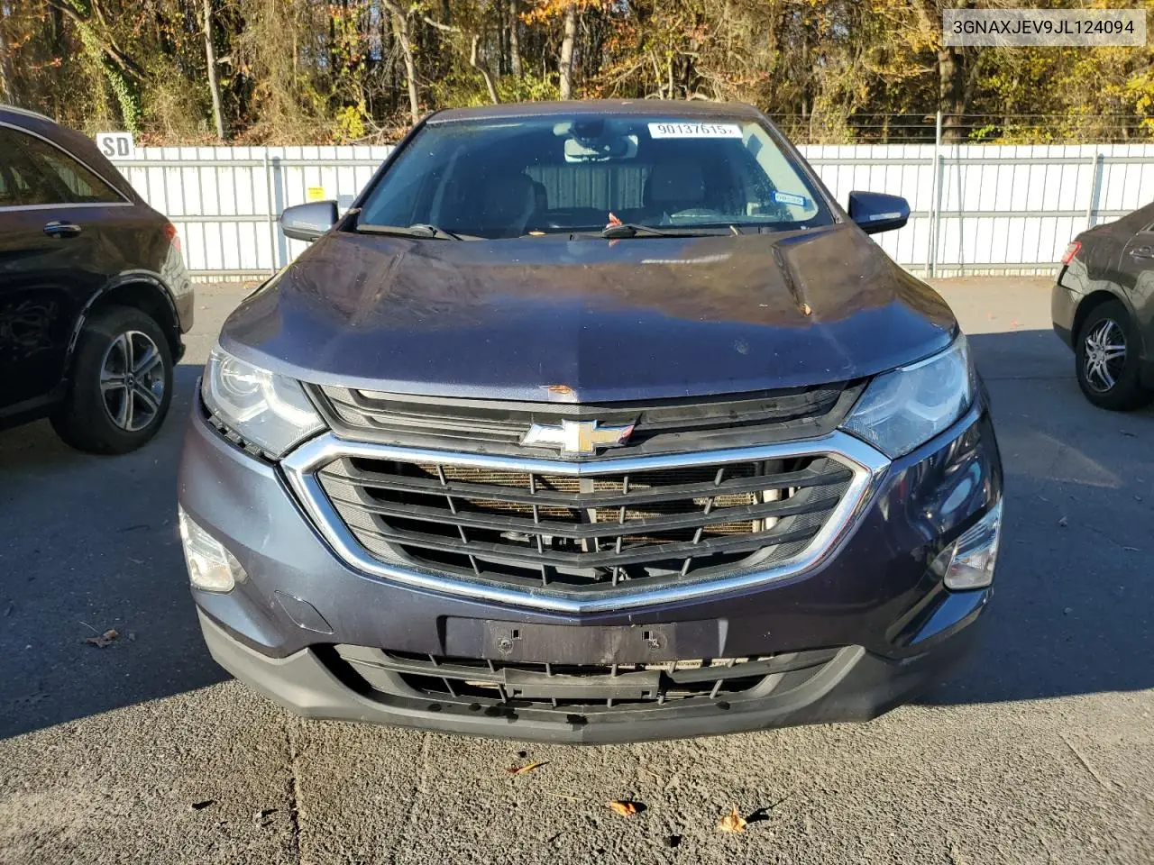 3GNAXJEV9JL124094 2018 Chevrolet Equinox Lt
