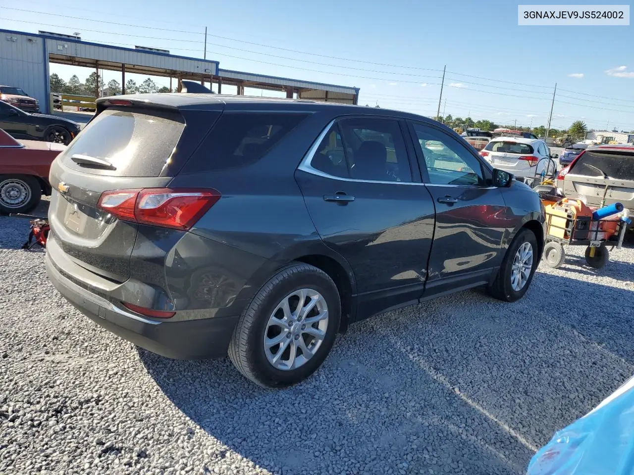 3GNAXJEV9JS524002 2018 Chevrolet Equinox Lt