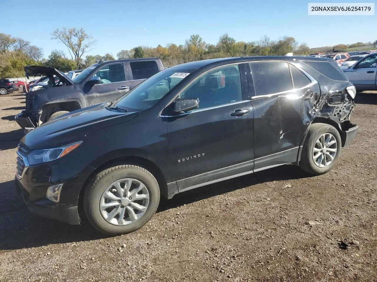 2GNAXSEV6J6254179 2018 Chevrolet Equinox Lt